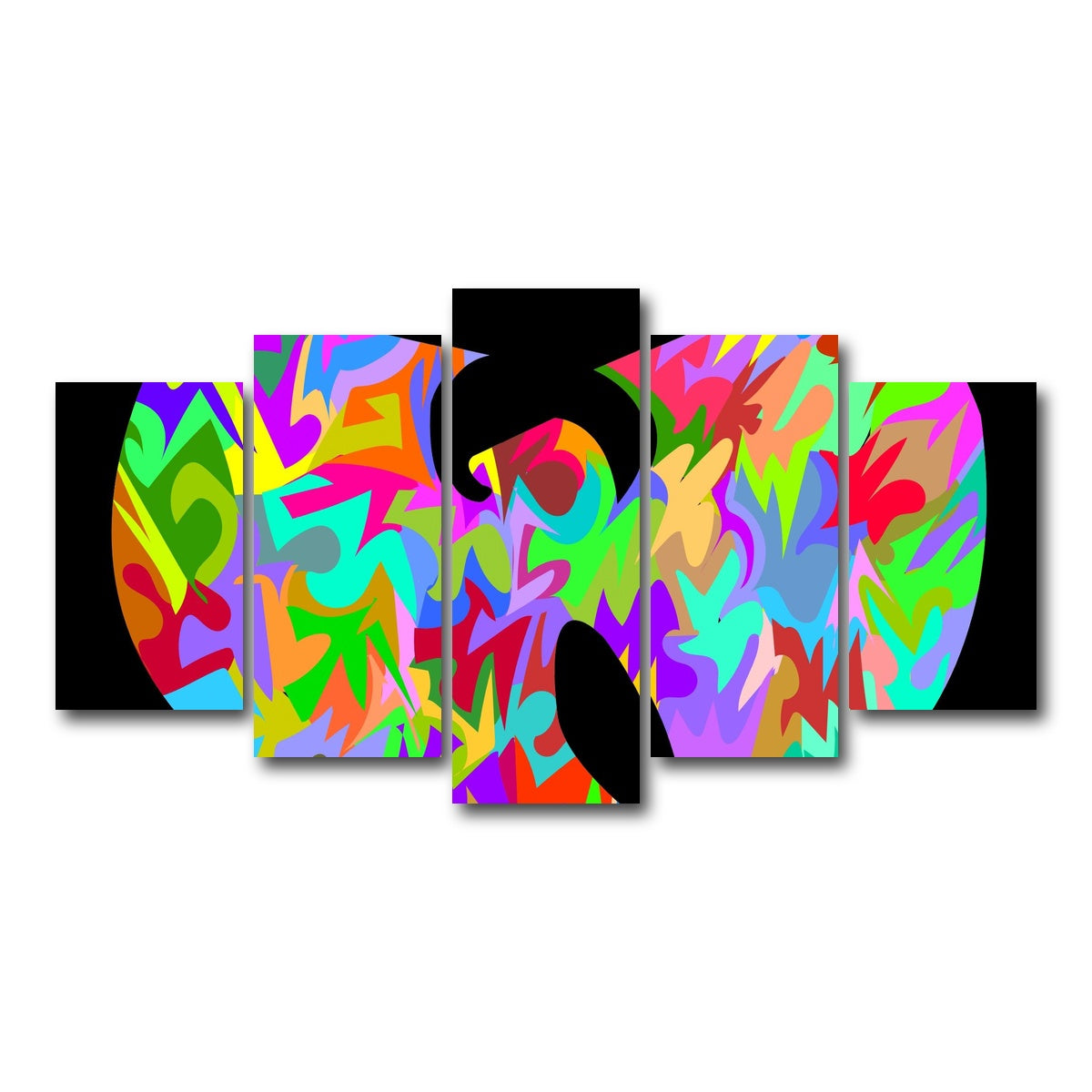 AUTO-MOCKUP WHITE | Wutang | 5 Piece | Gallery Wrap Canvas | group=5_normal