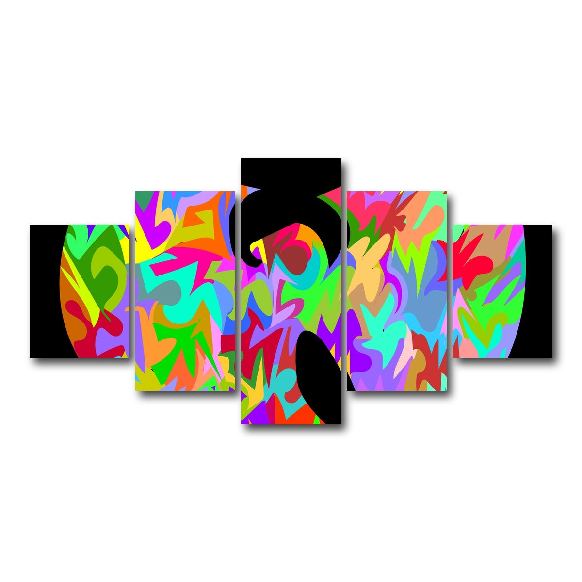 AUTO-MOCKUP WHITE | Wutang | 5 Piece | Gallery Wrap Canvas | group=5_short