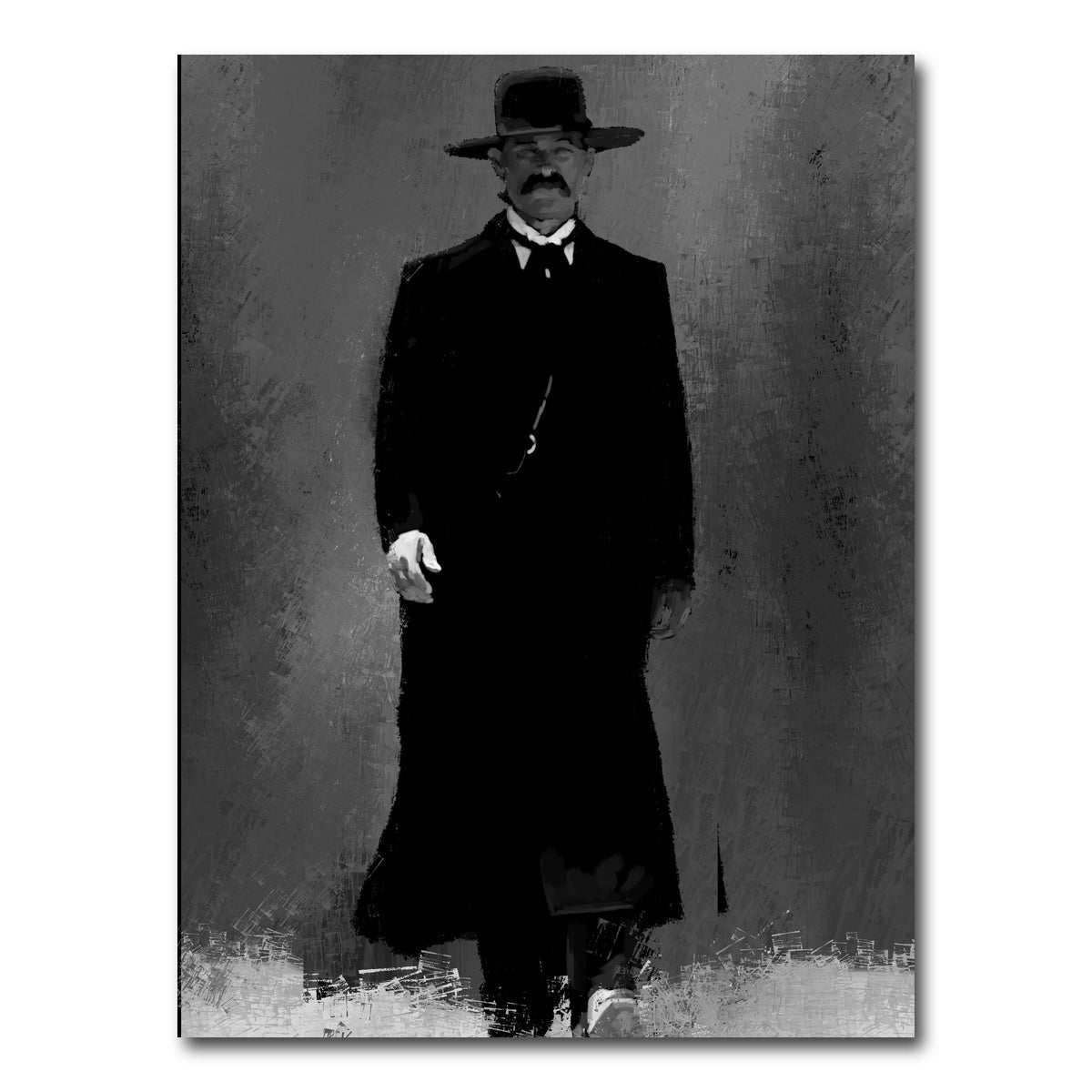 AUTO-MOCKUP WHITE | Wyatt Earp | 1 Piece | Gallery Wrap Canvas | group=3x4