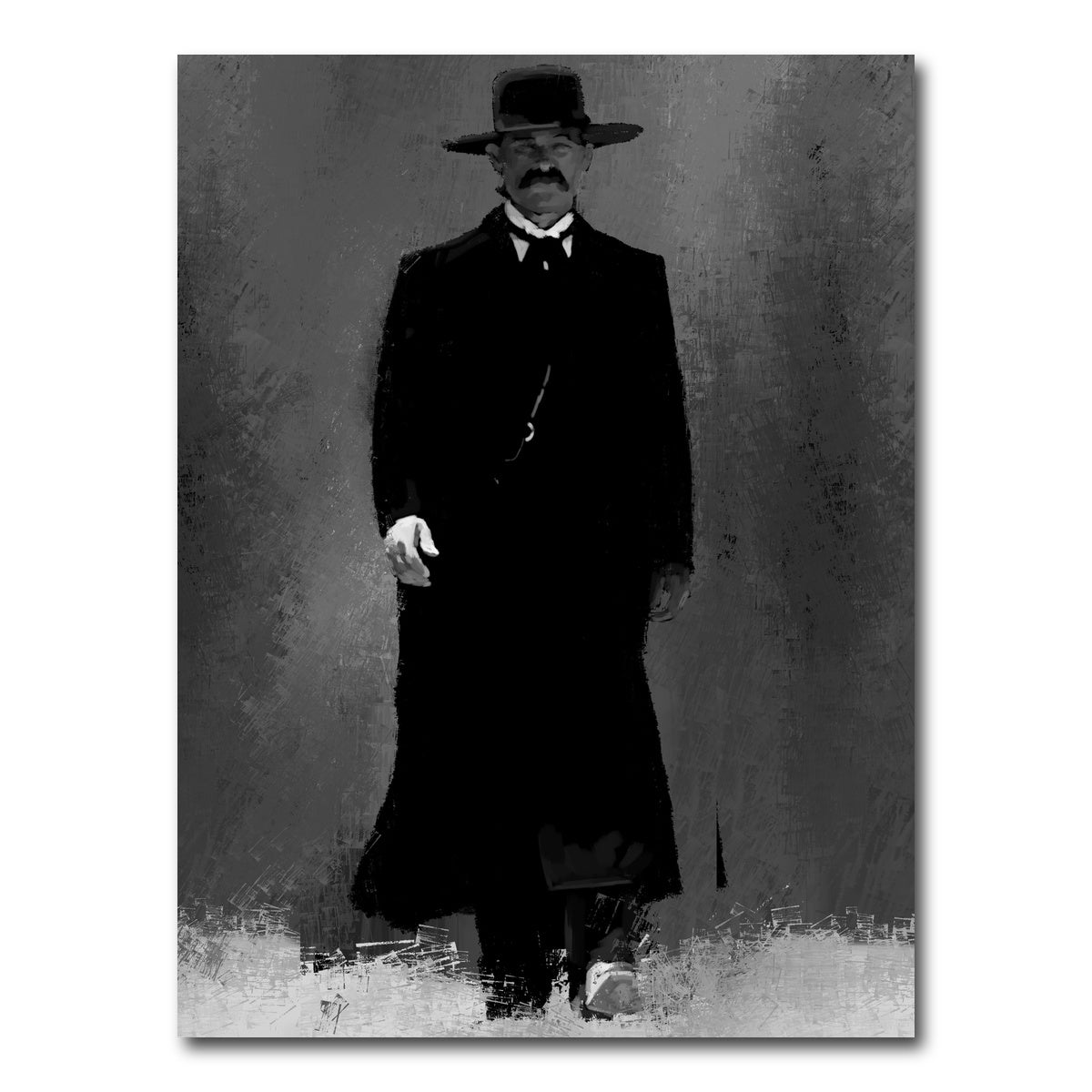 AUTO-MOCKUP WHITE | Wyatt Earp | 1 Piece | Gallery Wrap Canvas | group=3x4