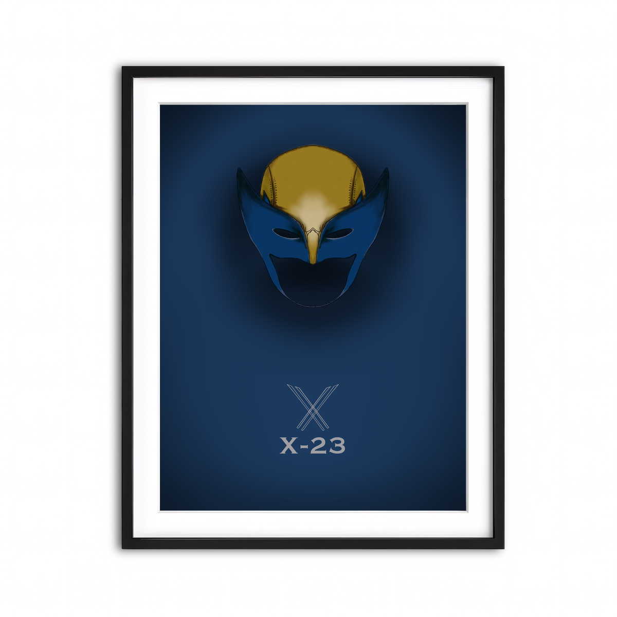 Framed Print 3x4 Black