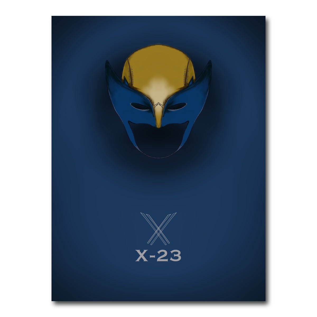 AUTO-MOCKUP WHITE | X23 | 1 Piece | Gallery Wrap Canvas | group=3x4