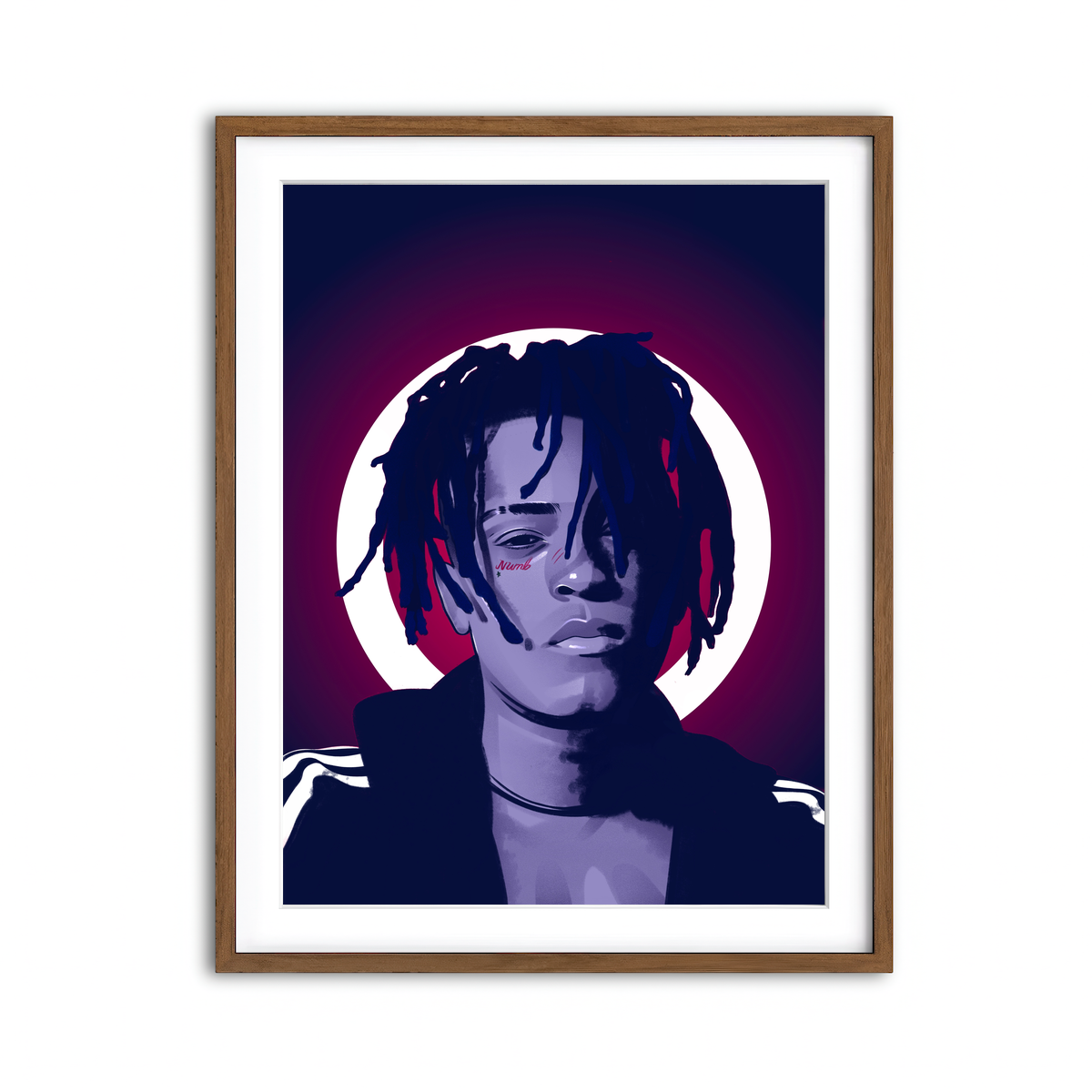 Framed Print 3x4 Walnut