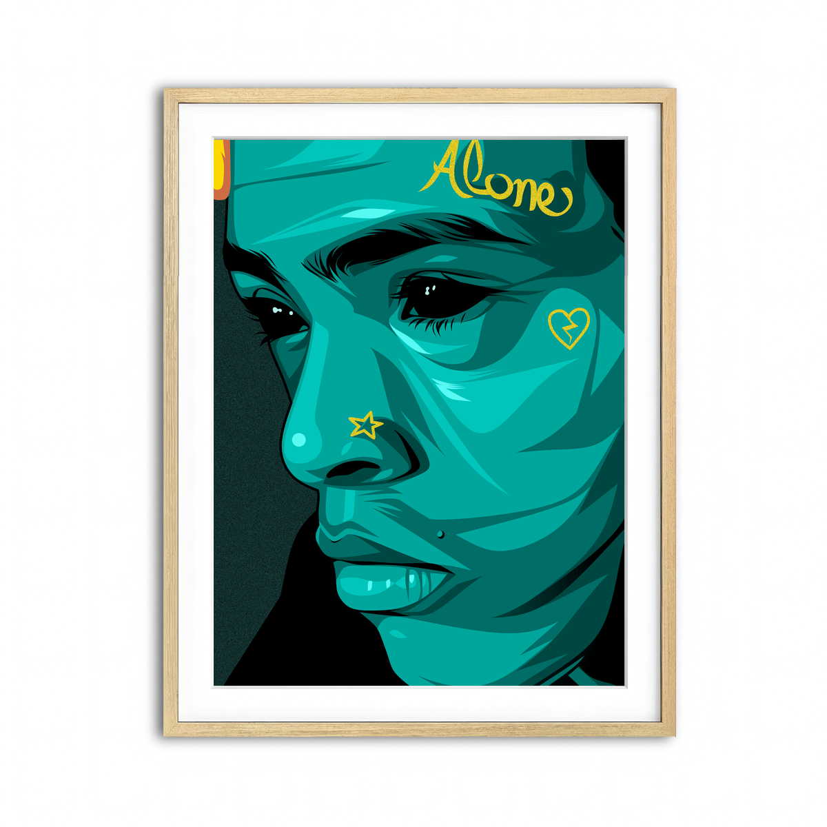 Framed Print 3x4 Natural