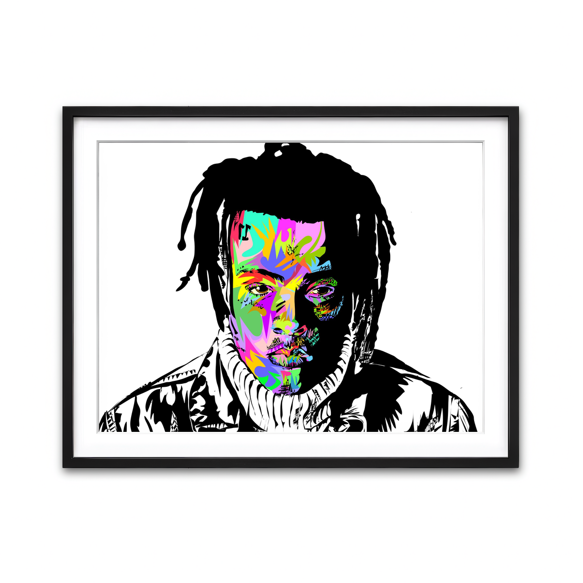 Framed Print 4x3 Black