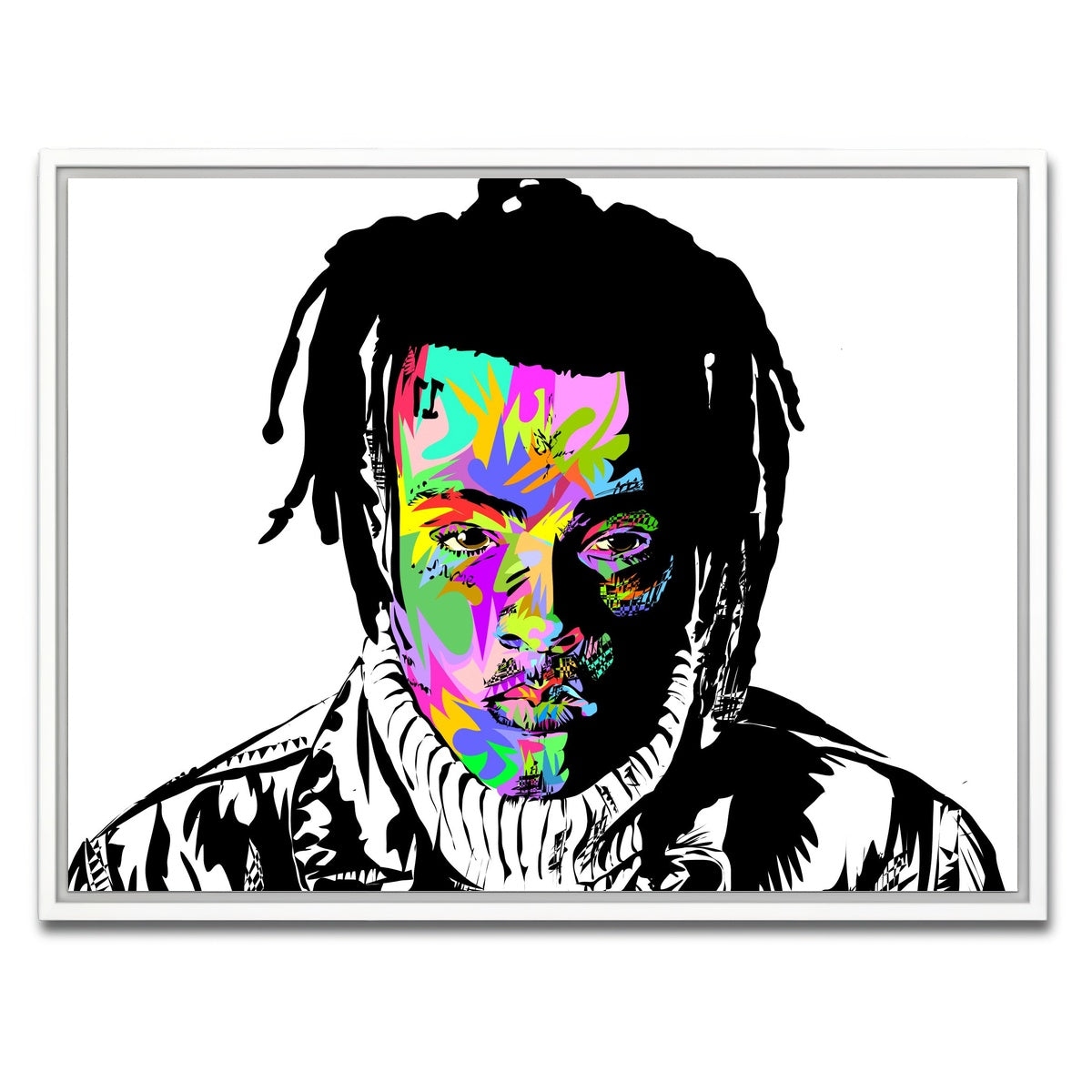 AUTO-MOCKUP WHITE | XXX TEN | 1 Piece | White Framed Canvas | group=4x3