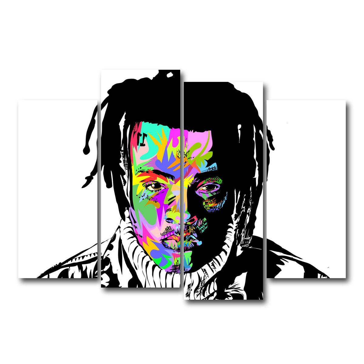 AUTO-MOCKUP WHITE | XXX TEN | 4 Piece | Gallery Wrap Canvas | group=4_normal