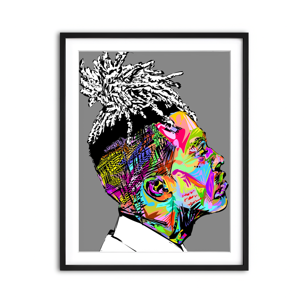 Framed Print 3x4 Black