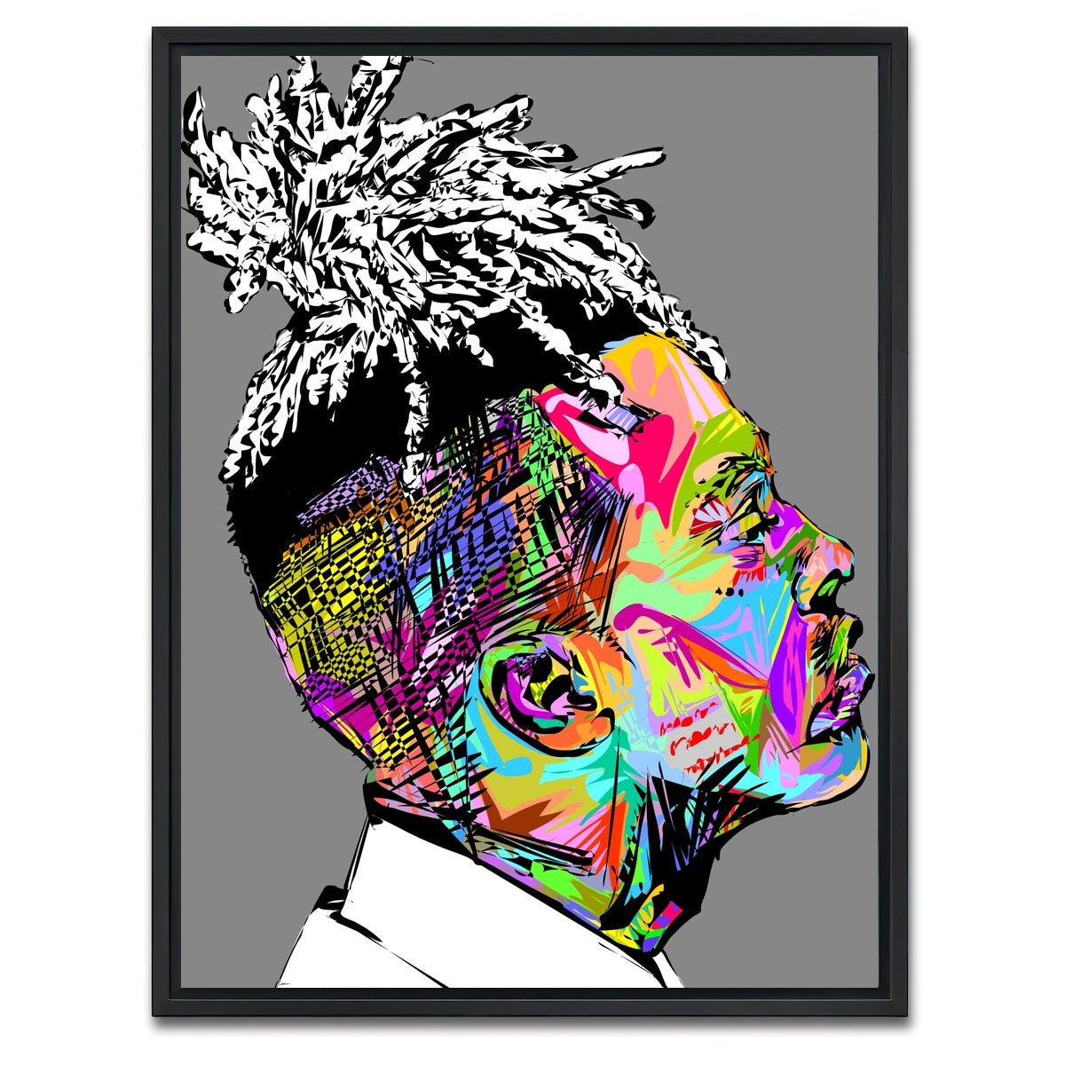 AUTO-MOCKUP WHITE | XXX | 1 Piece | Black Framed Canvas | group=3x4