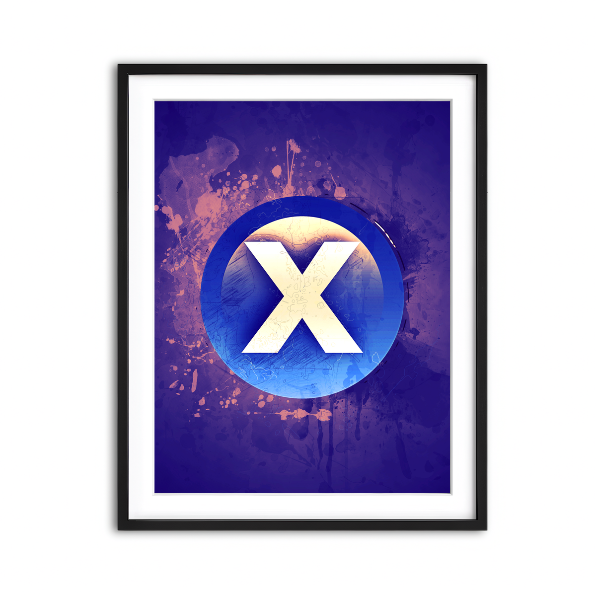 Framed Print 3x4 Black