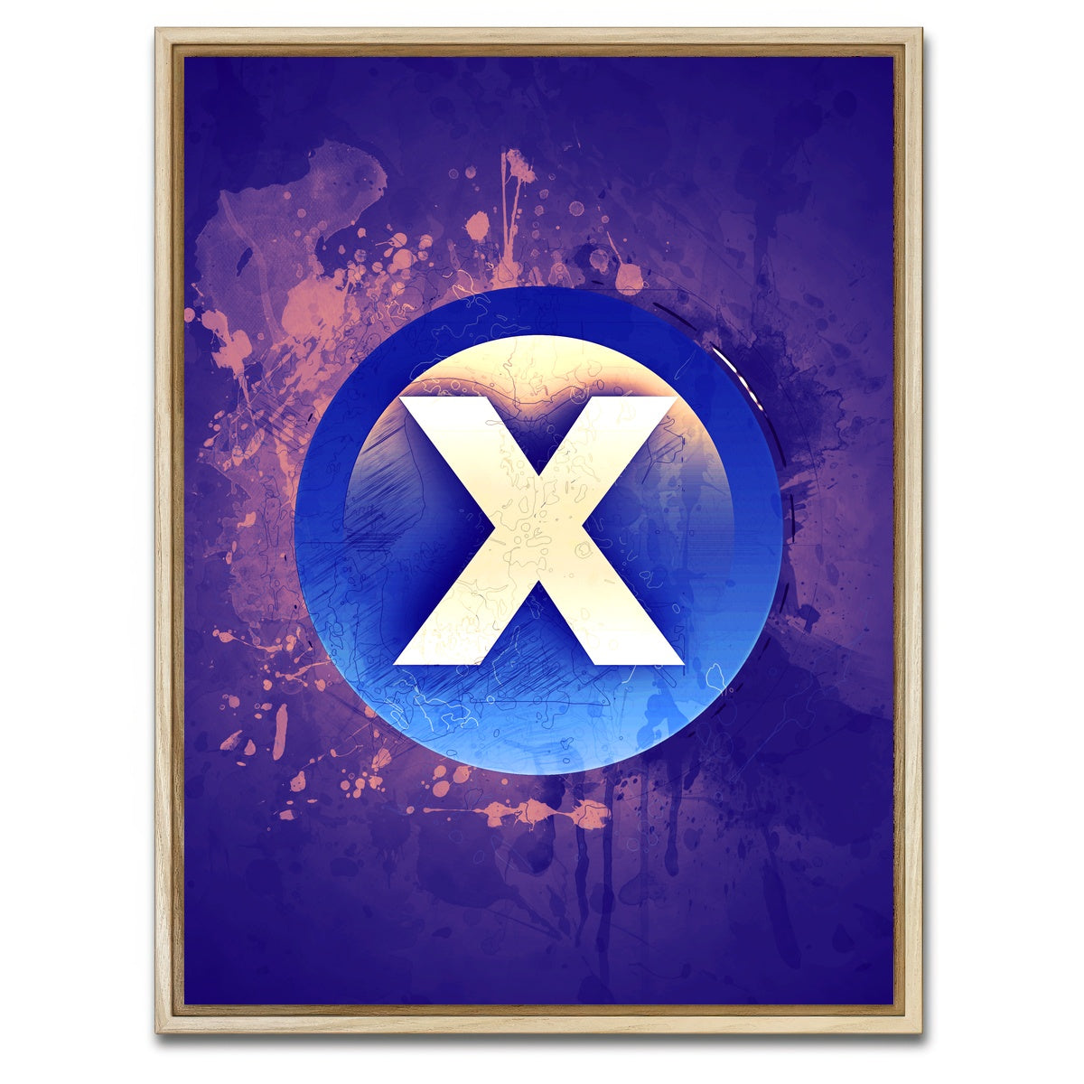 AUTO-MOCKUP WHITE | Xbox X | 1 Piece | Natural Framed Canvas | group=3x4