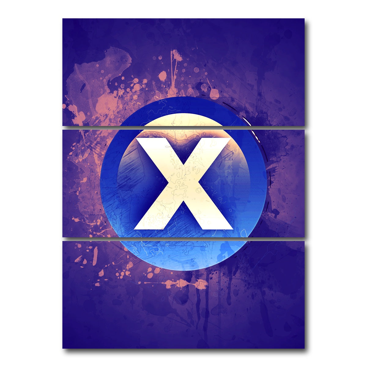 AUTO-MOCKUP WHITE | Xbox X | 3 Piece | Gallery Wrap Canvas | group=8x18_stacked