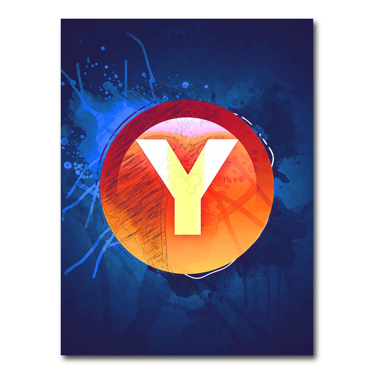 AUTO-MOCKUP WHITE | Xbox Y | 1 Piece | Gallery Wrap Canvas | group=3x4