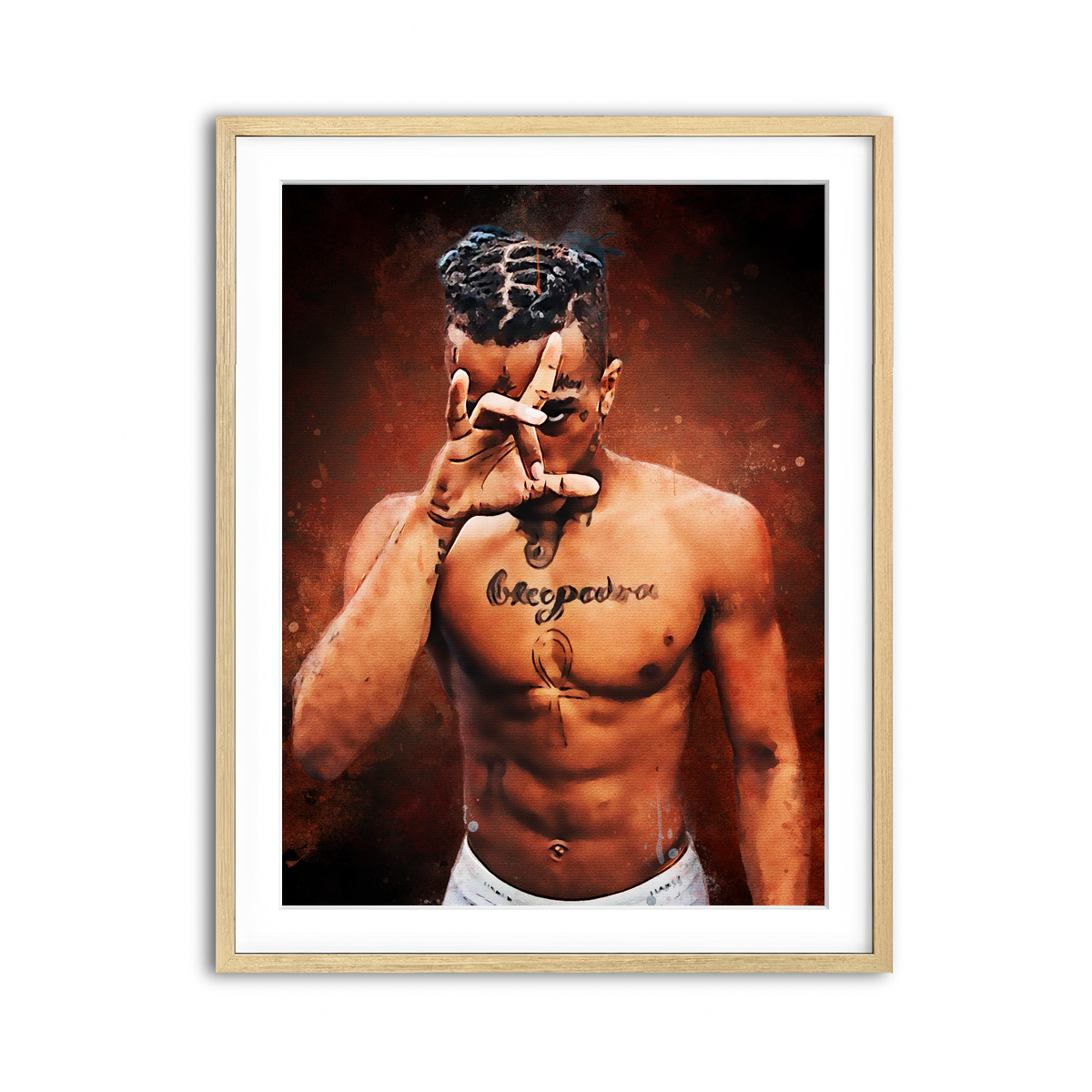 Framed Print 3x4 Natural