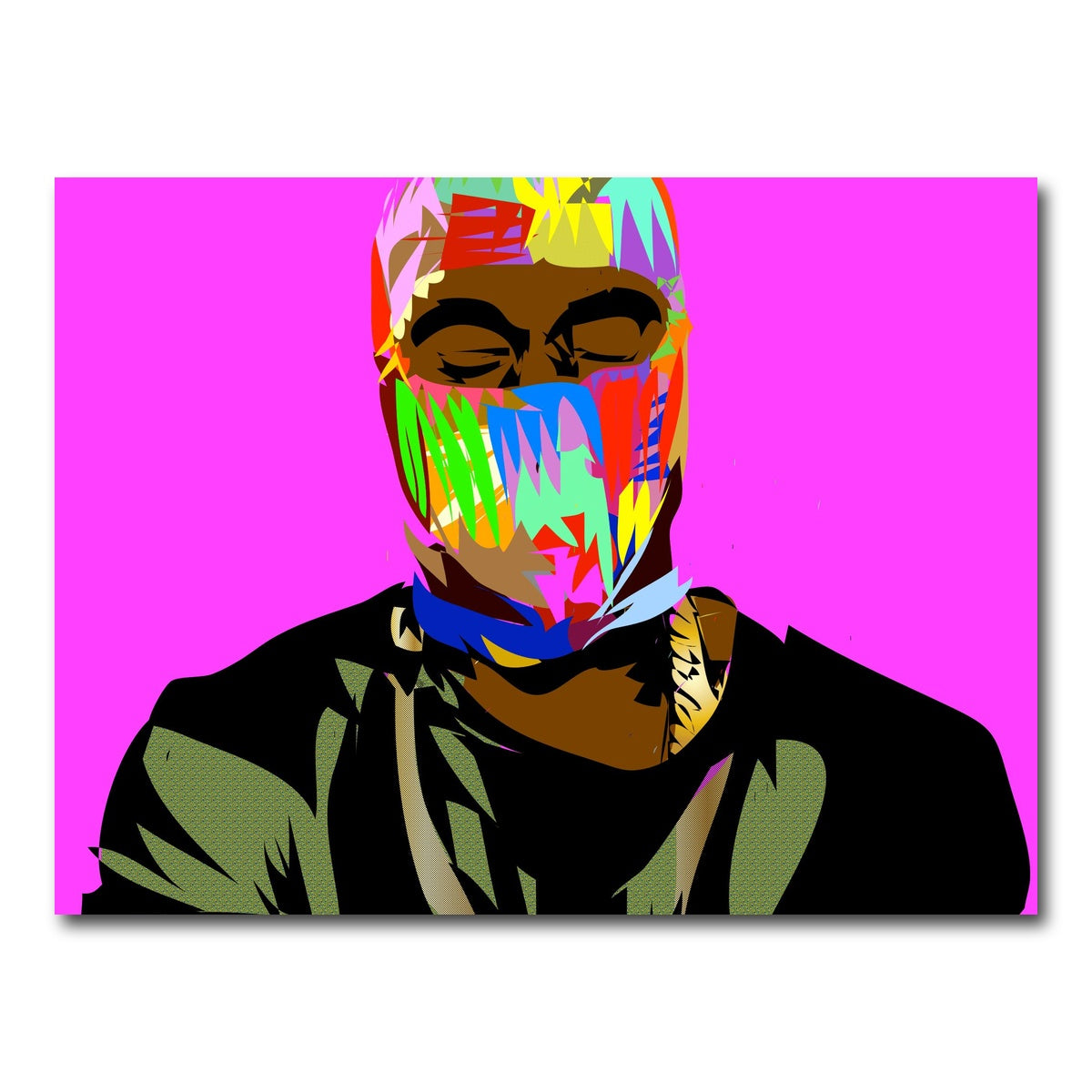 AUTO-MOCKUP WHITE | YAY MASK | 1 Piece | Gallery Wrap Canvas | group=4x3