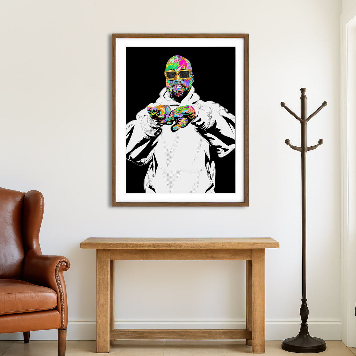 AUTO-MOCKUP ROOM | Yeezy Sunday Wall Art