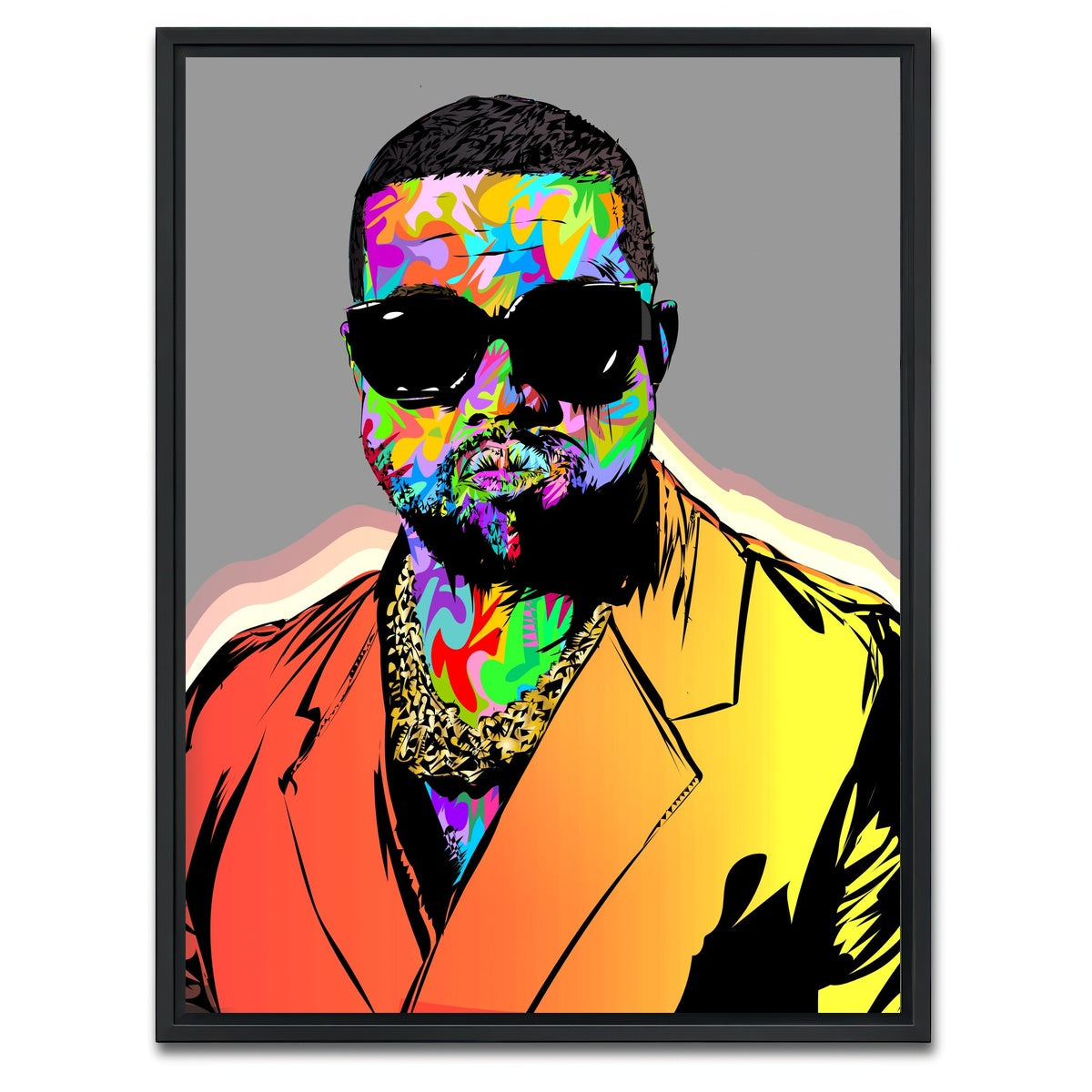 AUTO-MOCKUP WHITE | YE PORTRAIT | 1 Piece | Black Framed Canvas | group=3x4