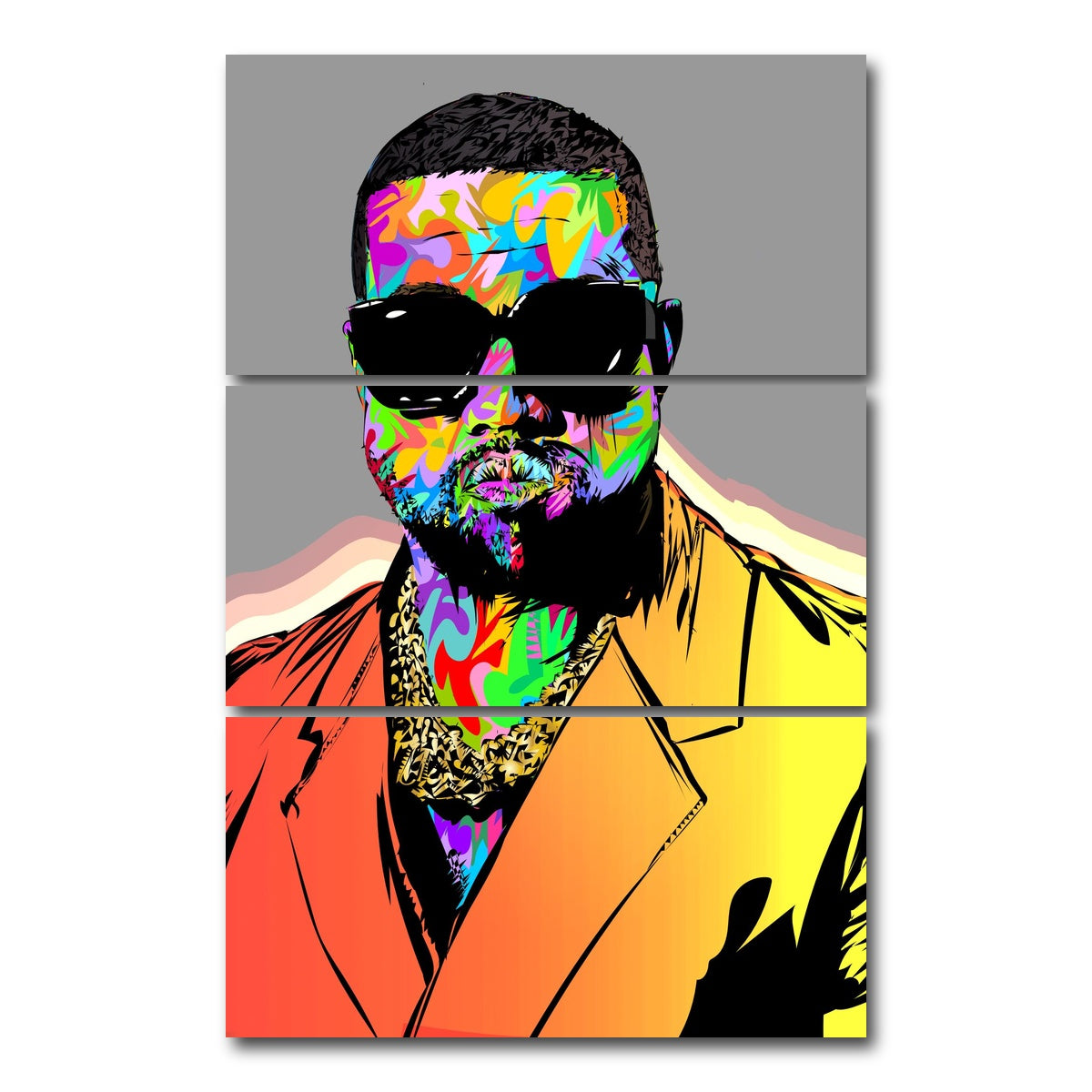 AUTO-MOCKUP WHITE | YE PORTRAIT | 3 Piece | Gallery Wrap Canvas | group=12x24_stacked