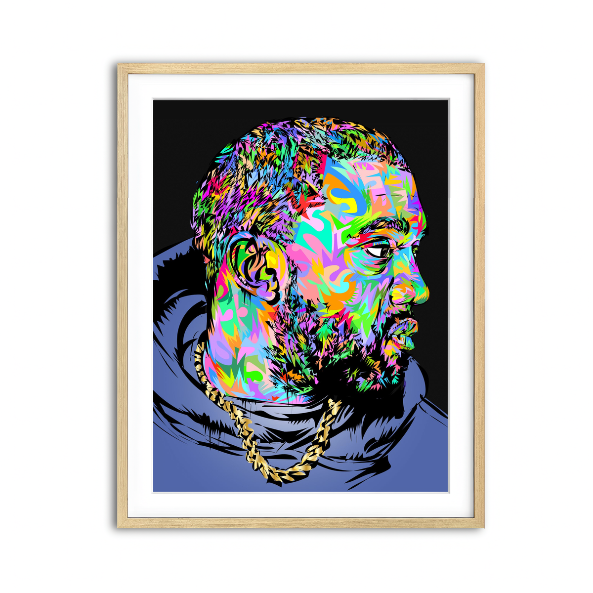 Framed Print 3x4 Natural