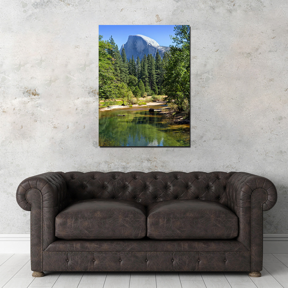 YOSEMITE VALLEY Half Dome & River of Mercy Wall Art