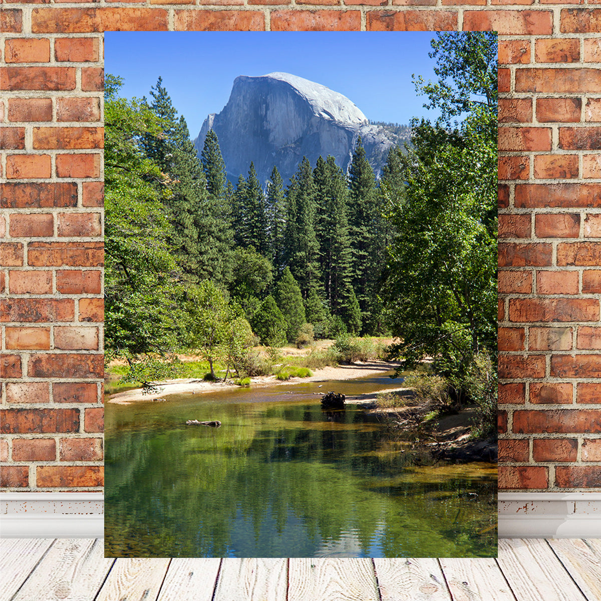 YOSEMITE VALLEY Half Dome & River of Mercy Wall Art