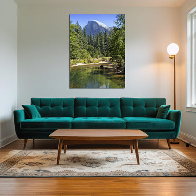 AUTO-MOCKUP ROOM | YOSEMITE VALLEY Half Dome & River of Mercy