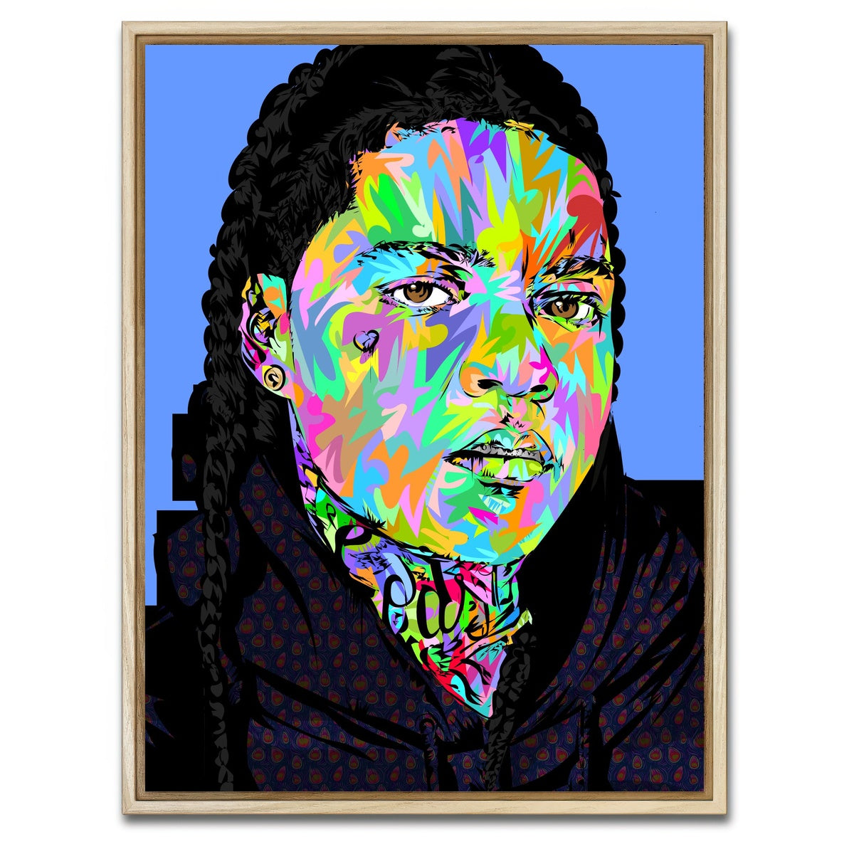 AUTO-MOCKUP WHITE | YOUNG M.A | 1 Piece | Natural Framed Canvas | group=3x4