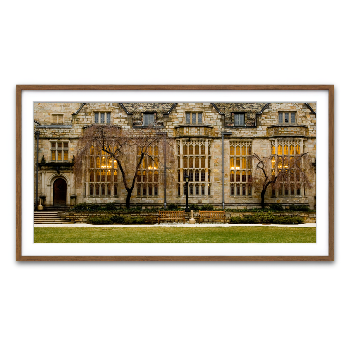 Framed Print 2x1 Walnut