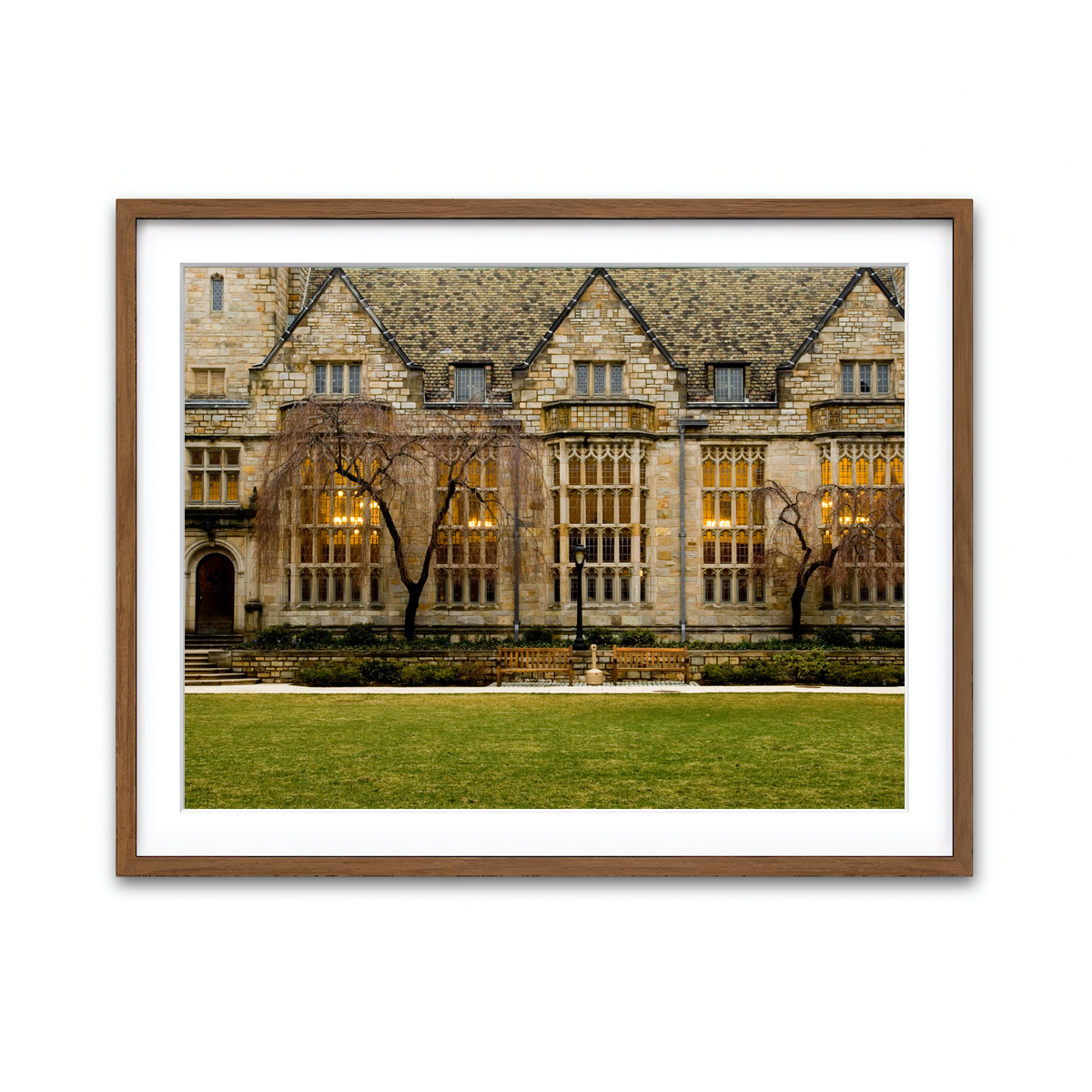 Framed Print 4x3 Walnut