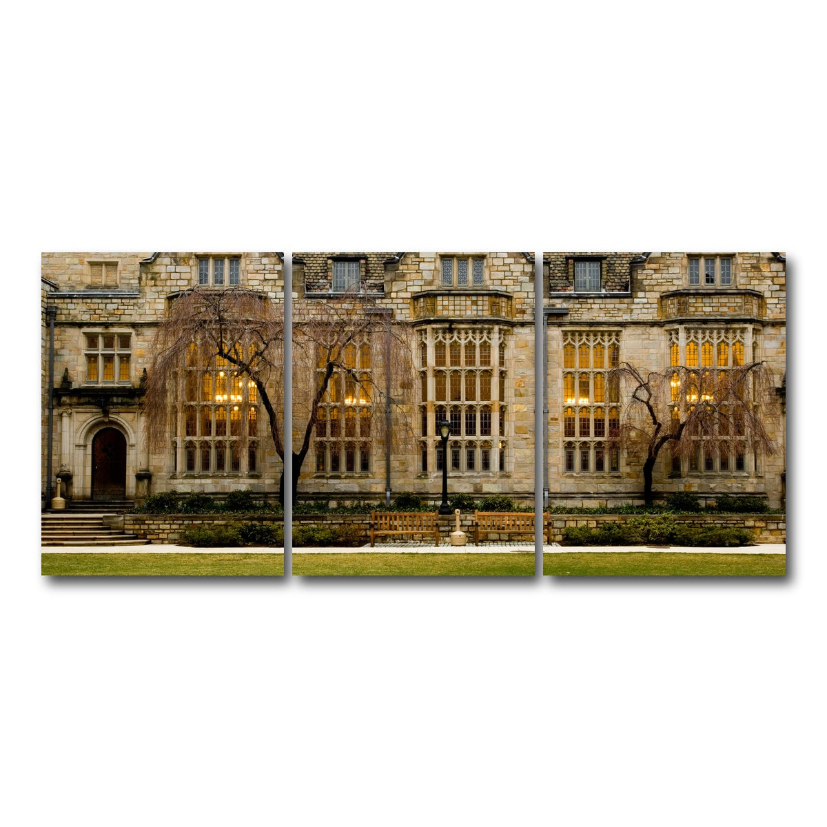 AUTO-MOCKUP WHITE | Yale University | 3 Piece | Gallery Wrap Canvas | group=18x24