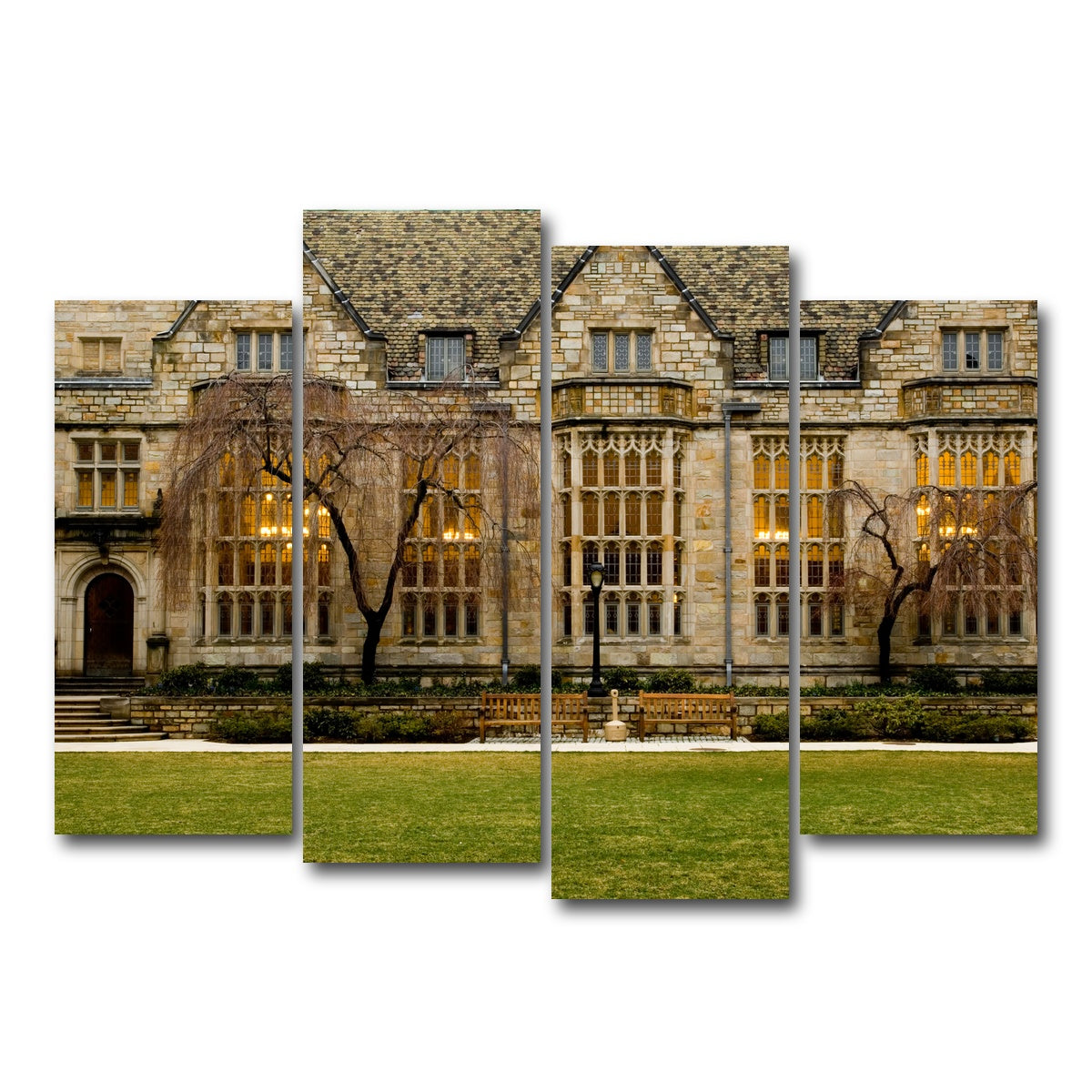 AUTO-MOCKUP WHITE | Yale University | 4 Piece | Gallery Wrap Canvas | group=4_normal