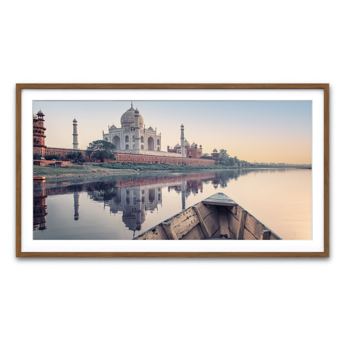 Framed Print 2x1 Walnut