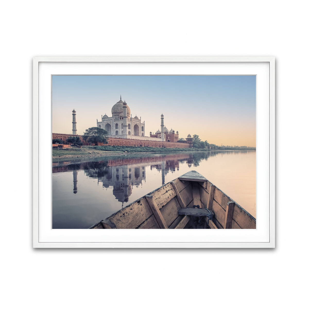 Framed Print 4x3 White