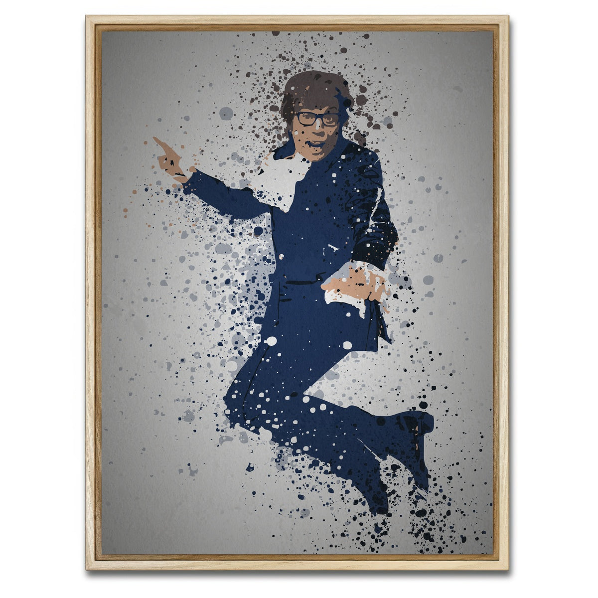 AUTO-MOCKUP WHITE | Yeah Baby | 1 Piece | Natural Framed Canvas | group=3x4