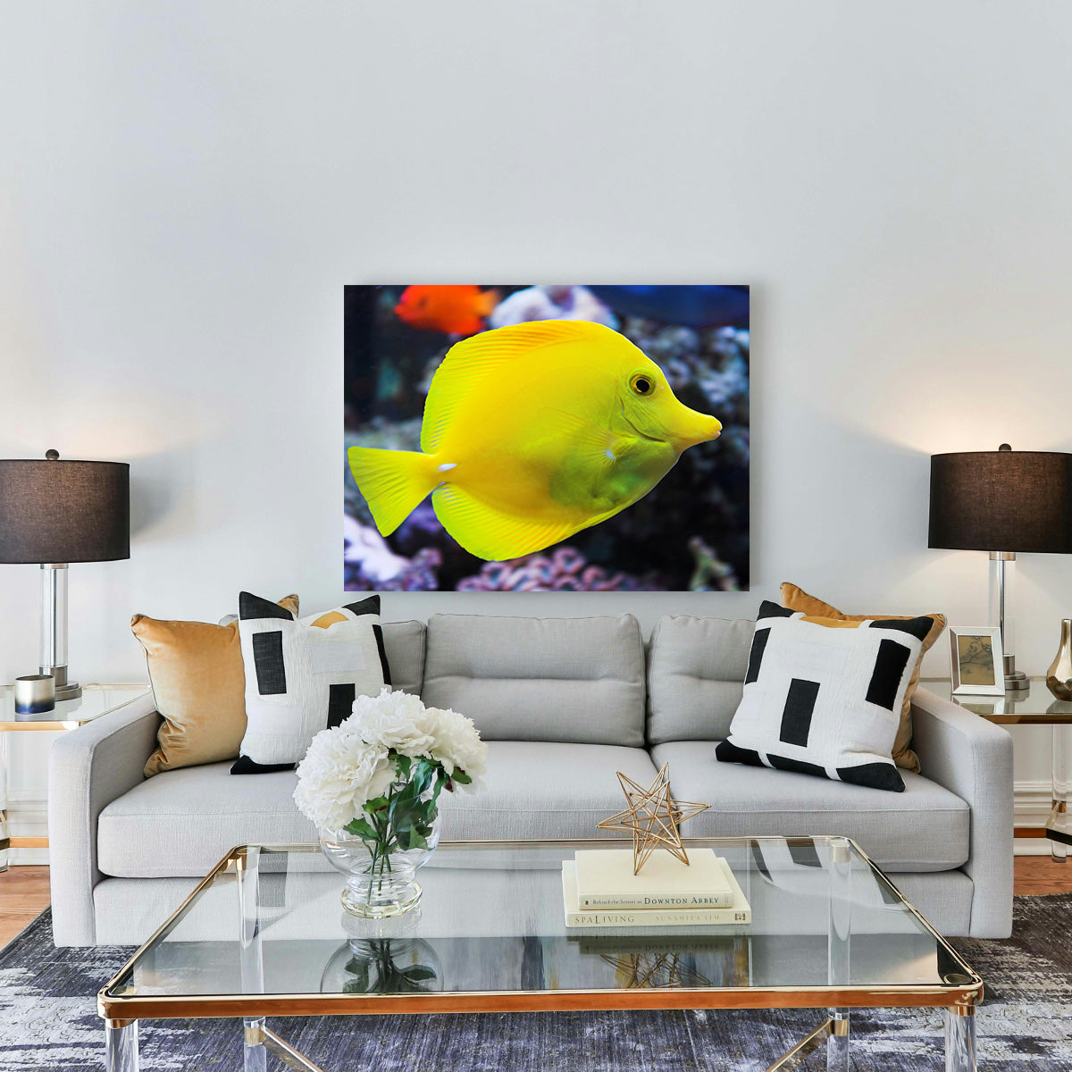 Yellow Tang Wall Art
