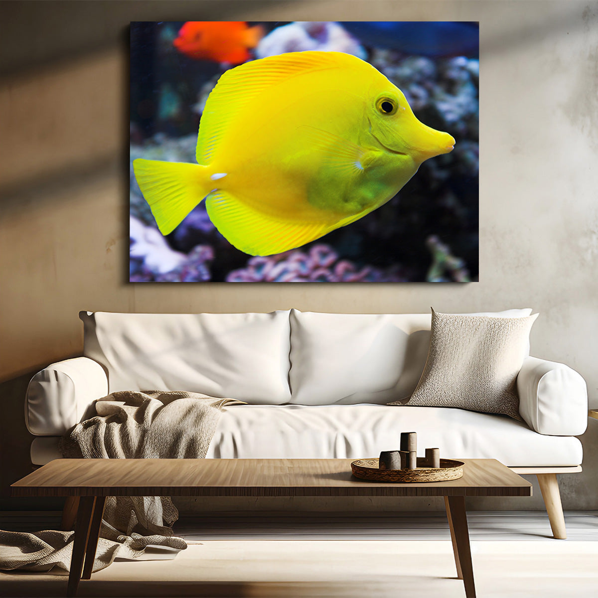 Yellow Tang Wall Art