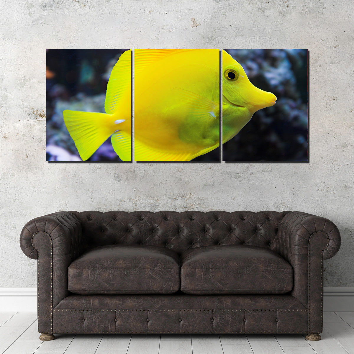 Yellow Tang Wall Art