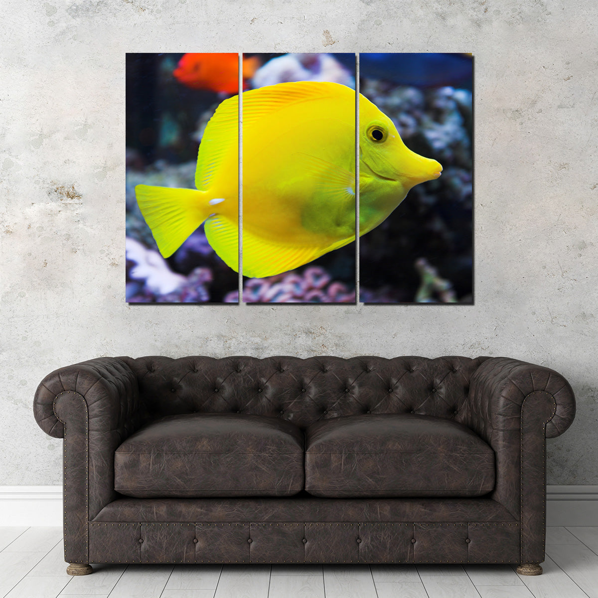 Yellow Tang Wall Art