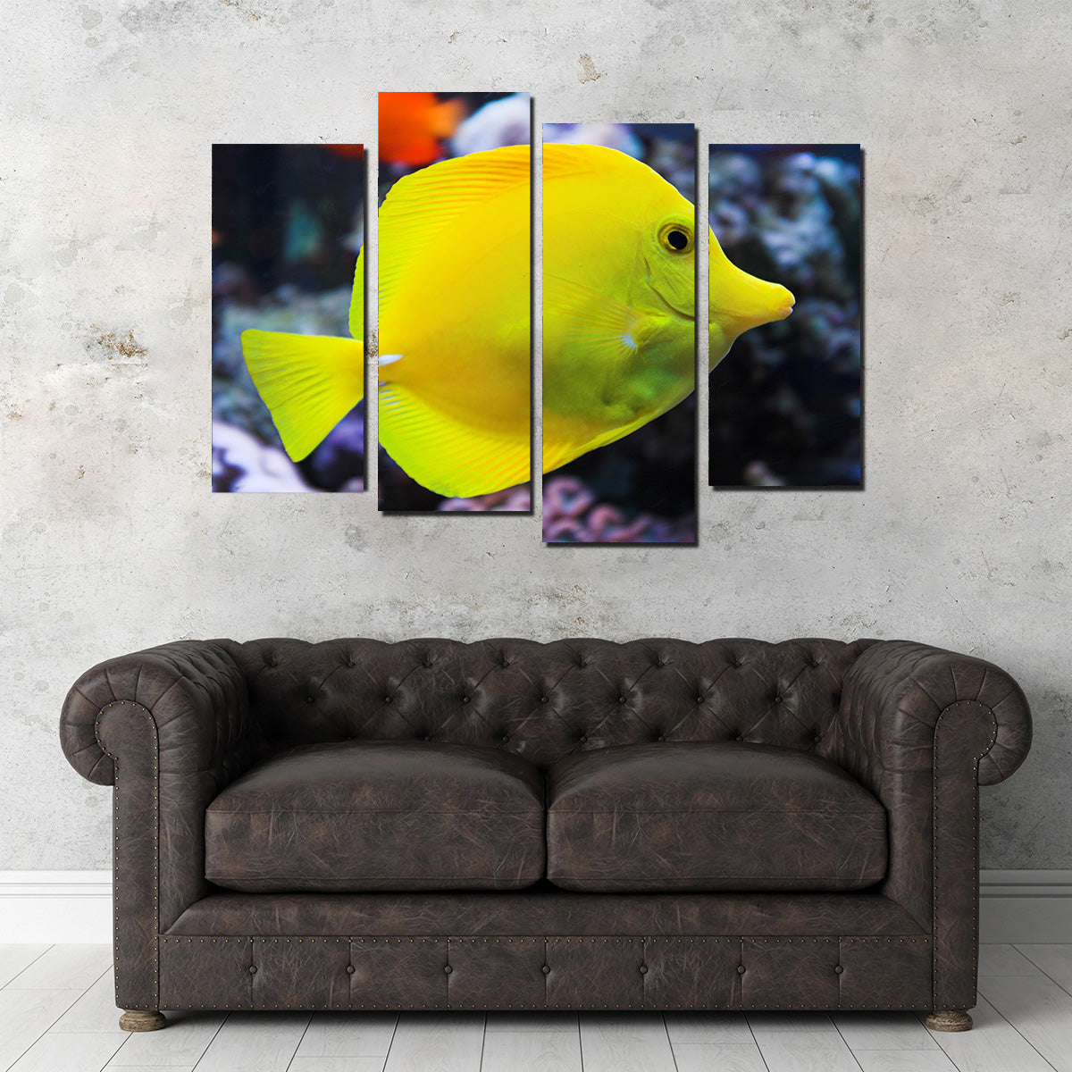 Yellow Tang Wall Art