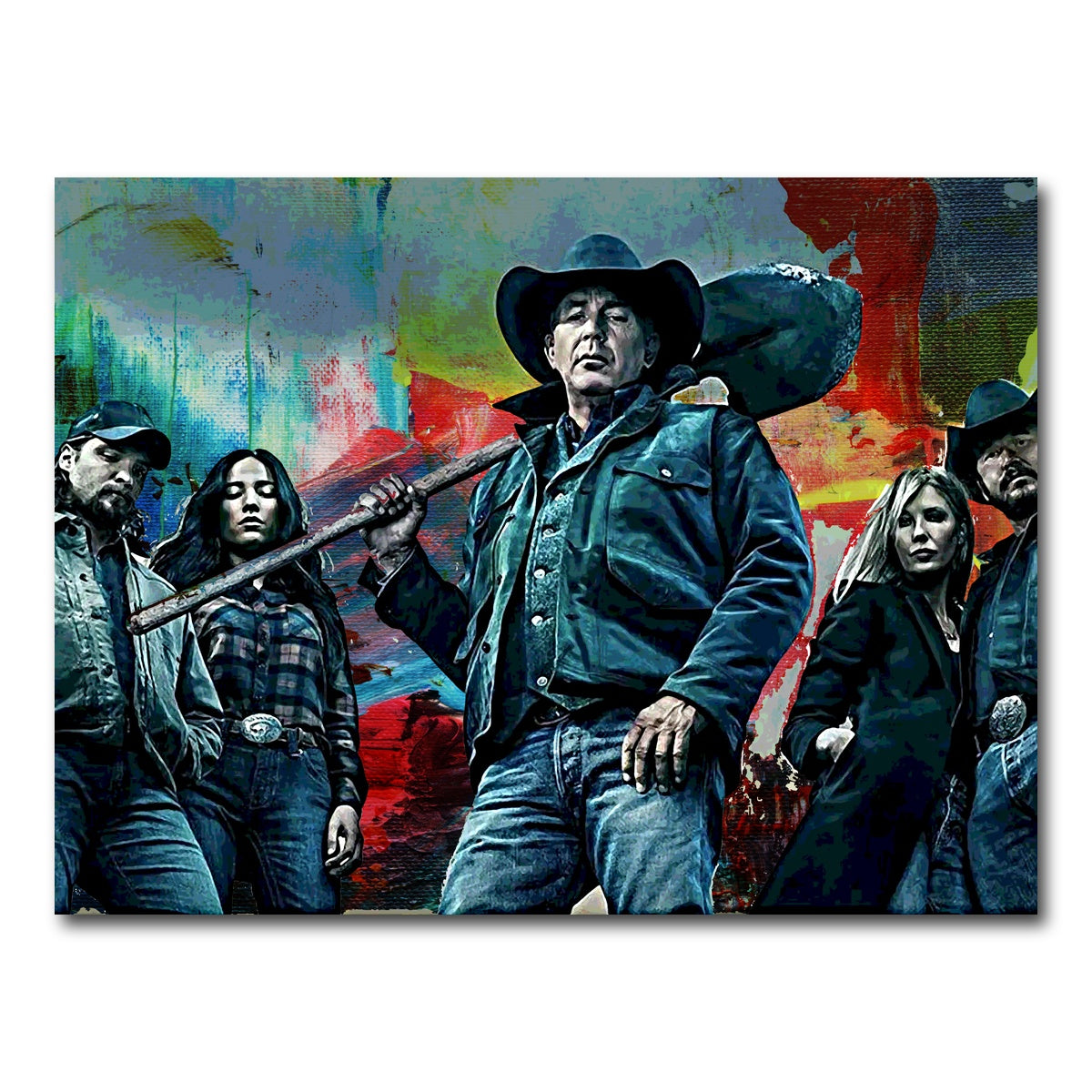 AUTO-MOCKUP WHITE | Yellowstone | 1 Piece | Gallery Wrap Canvas | group=4x3