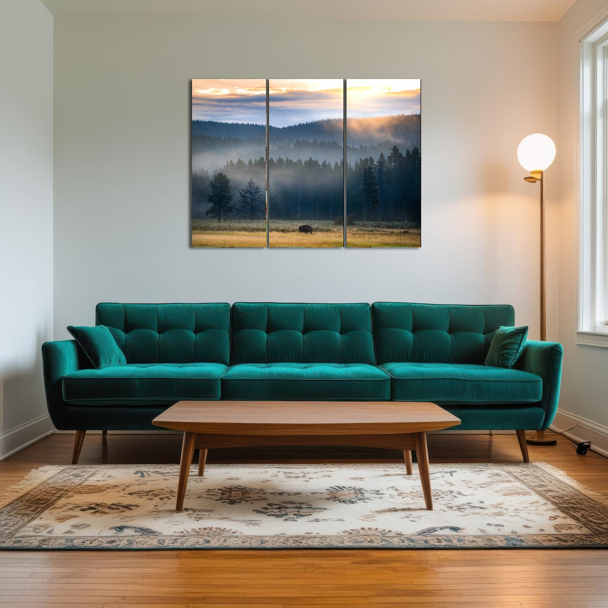 AUTO-MOCKUP ROOM | Yellowstone at Dawn