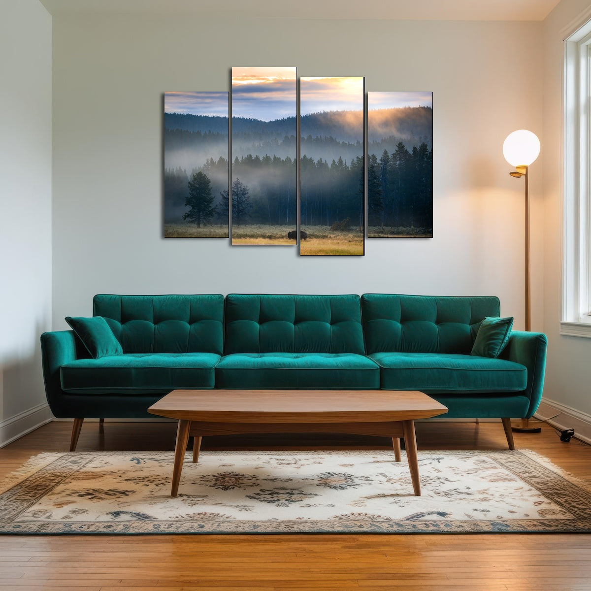 AUTO-MOCKUP ROOM | Yellowstone at Dawn