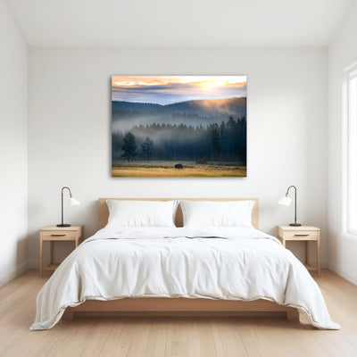 AUTO-MOCKUP ROOM | Yellowstone at Dawn