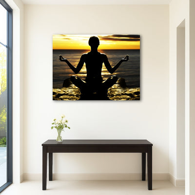 AUTO-MOCKUP ROOM | Yoga Silhouette