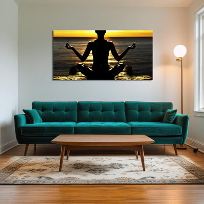 AUTO-MOCKUP ROOM | Yoga Silhouette