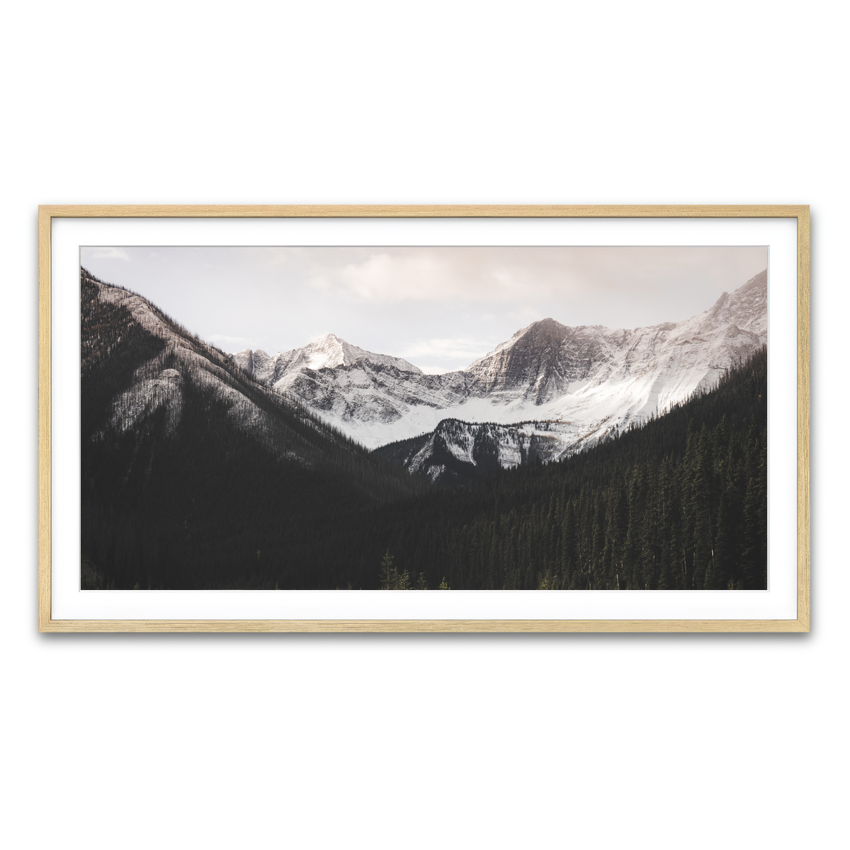 Framed Print 2x1 Natural