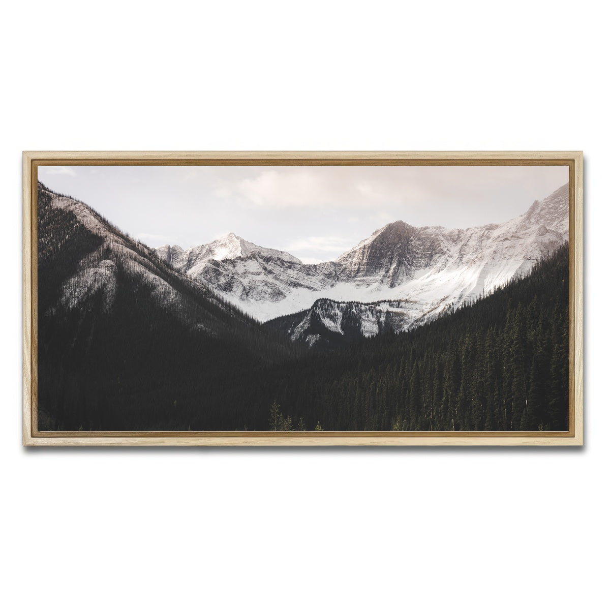 AUTO-MOCKUP WHITE | Yoho National Park | 1 Piece | Natural Framed Canvas | group=2x1