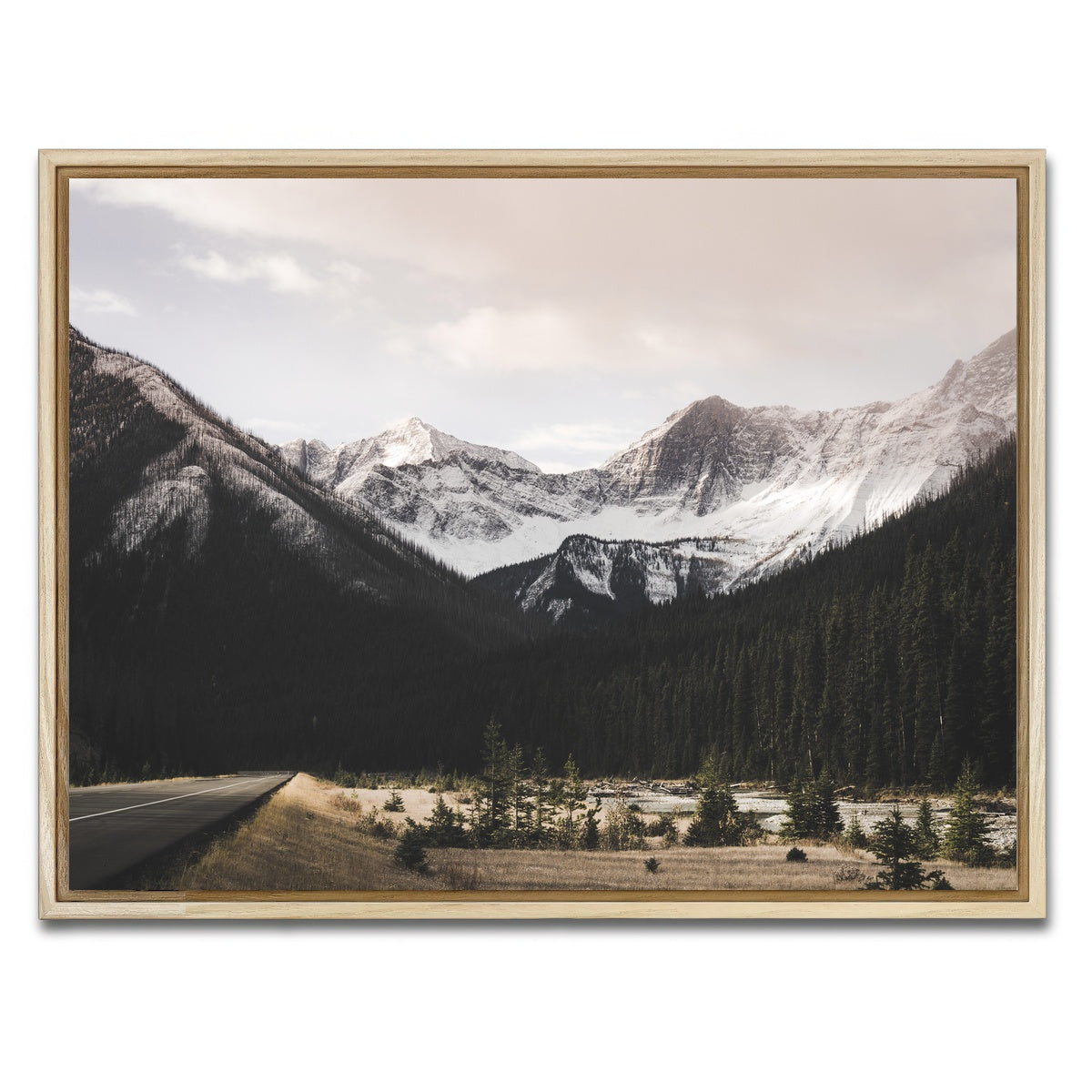 AUTO-MOCKUP WHITE | Yoho National Park | 1 Piece | Natural Framed Canvas | group=4x3