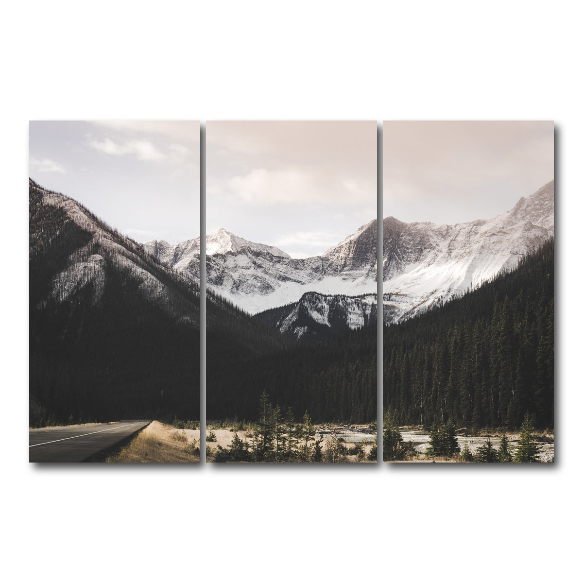 AUTO-MOCKUP WHITE | Yoho National Park | 3 Piece | Gallery Wrap Canvas | group=12x24