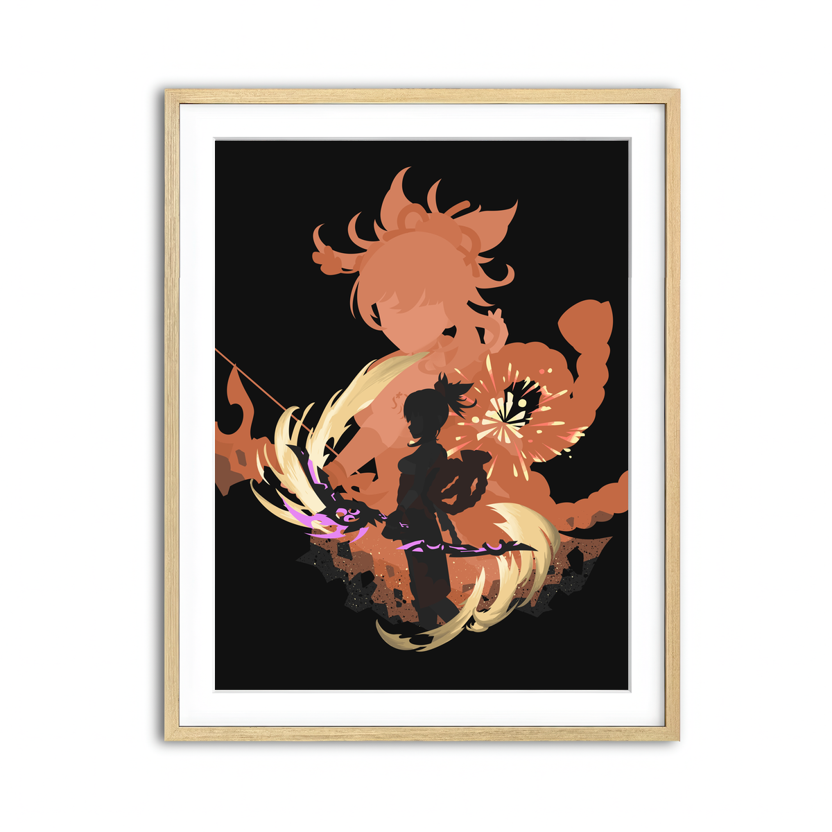 Framed Print 3x4 Natural